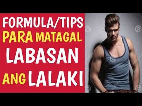 tips para matagal labasan ang lalaki